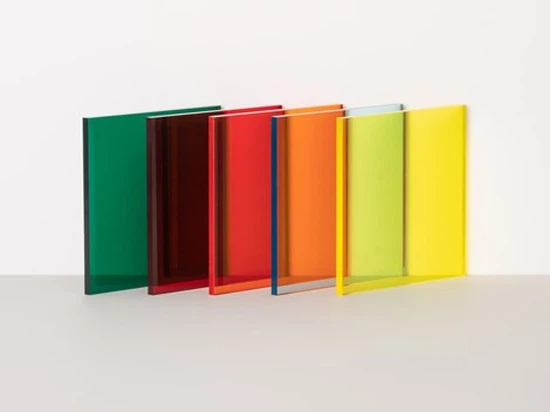 Acrylic Colors and Transparency Levels Available Acrylic Colors and Transparency Levels Available