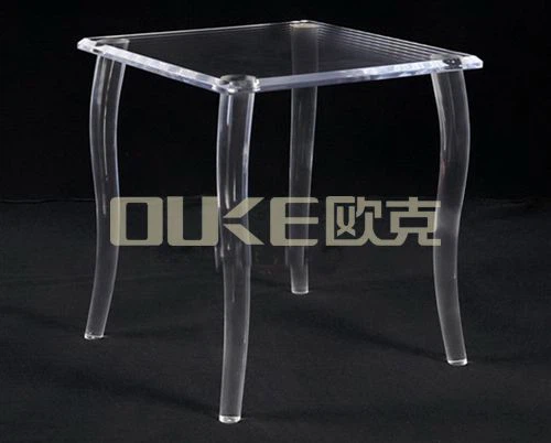 Wholesale Fashion Clear Perspex Acrylic Side Table For Living Room