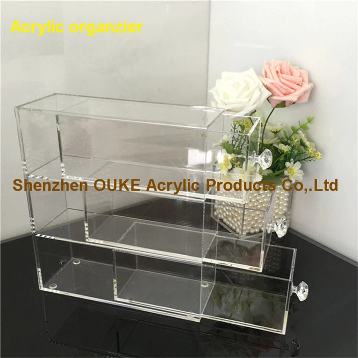 acrylic makeup organizer