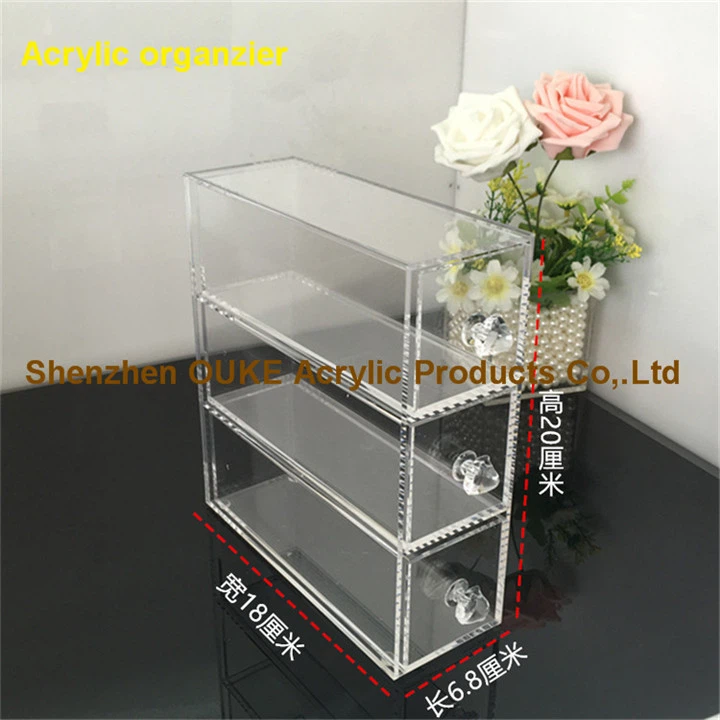 acrylic makeup organzier