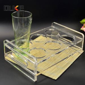 Acril introduce tava de parfum tăvi de servire de patiserie
