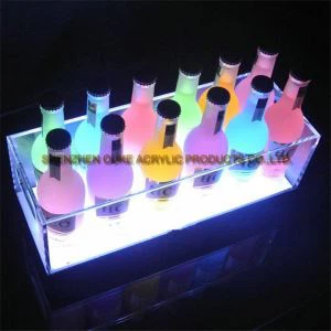 China Contemporan de vinuri mari de proiectare Rack Design raft acrilic raft de vin
