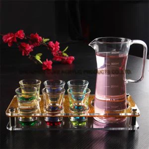 Vânzare on-line Cool Ieftin raft Vin de Rack Dulap Acryl vin Rack Stand