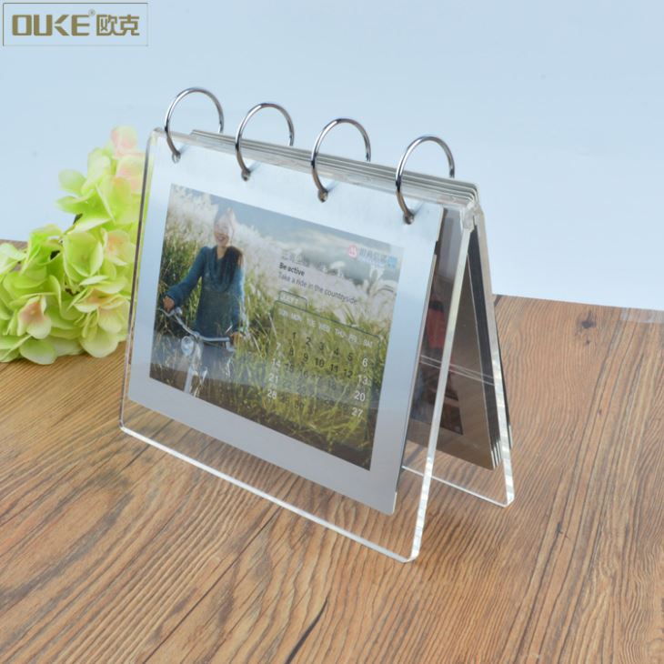 Hot Selling New Cheap Acrylic Desk Calendar