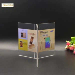 Noua Trei Sides Titlu publicitar acrilic